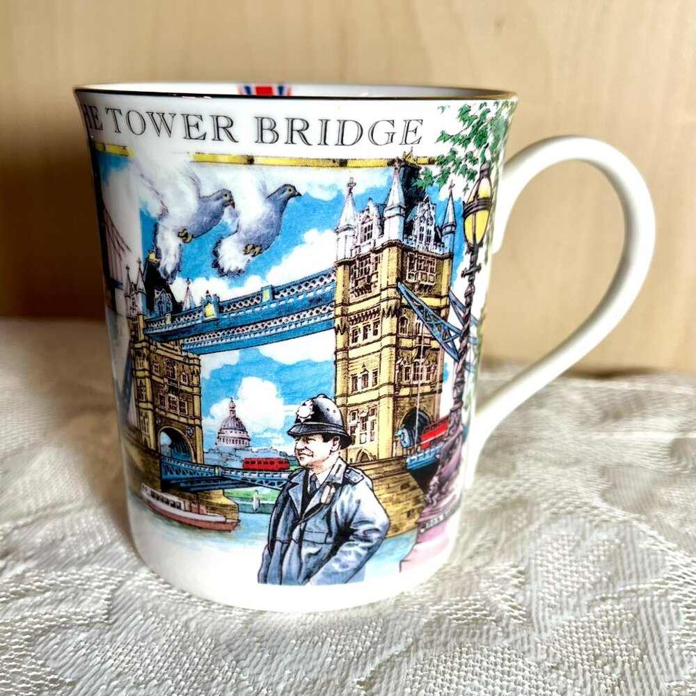 Hudson & Middleton "The London Collection" Mug, Tower Bridge,R.RobertsDesign,New